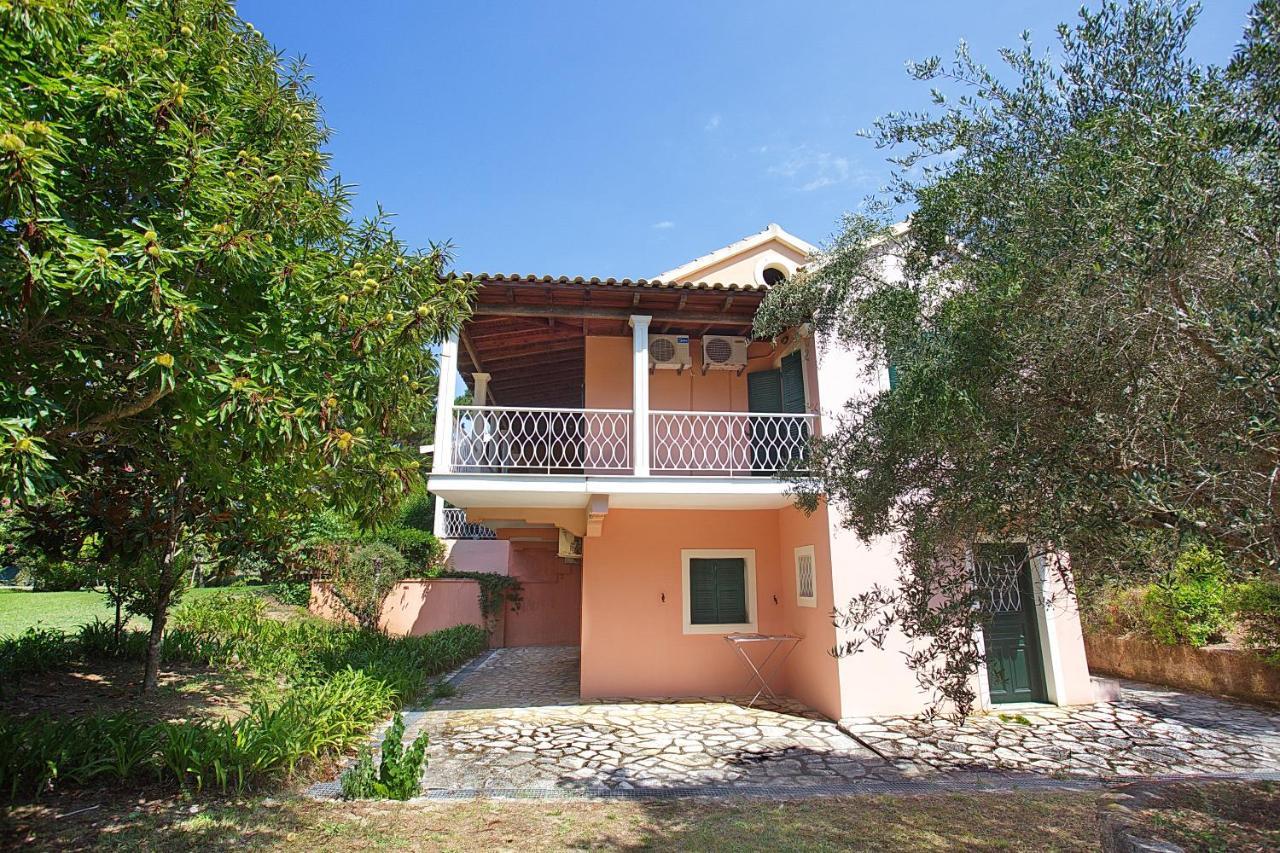 Villa Leda Karousades  Ngoại thất bức ảnh