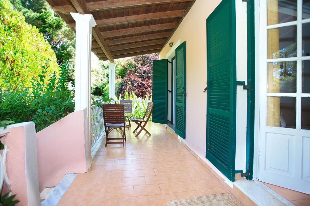 Villa Leda Karousades  Ngoại thất bức ảnh
