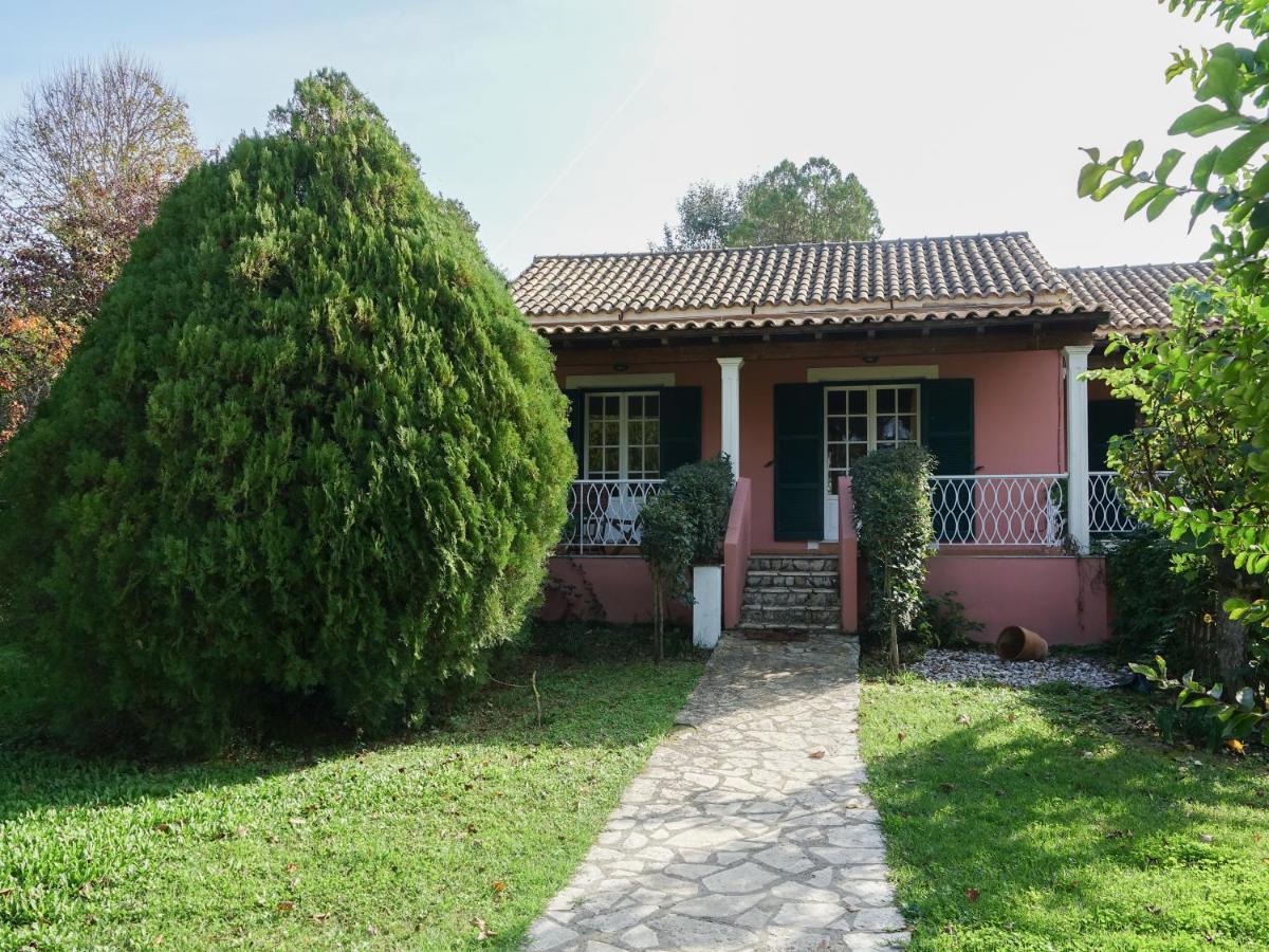 Villa Leda Karousades  Ngoại thất bức ảnh